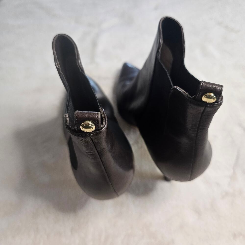 MICHAEL Michael Kors Women's Asbury Ankle Bootie Stiletto Size 8.5 Brown - Picture 8 of 12